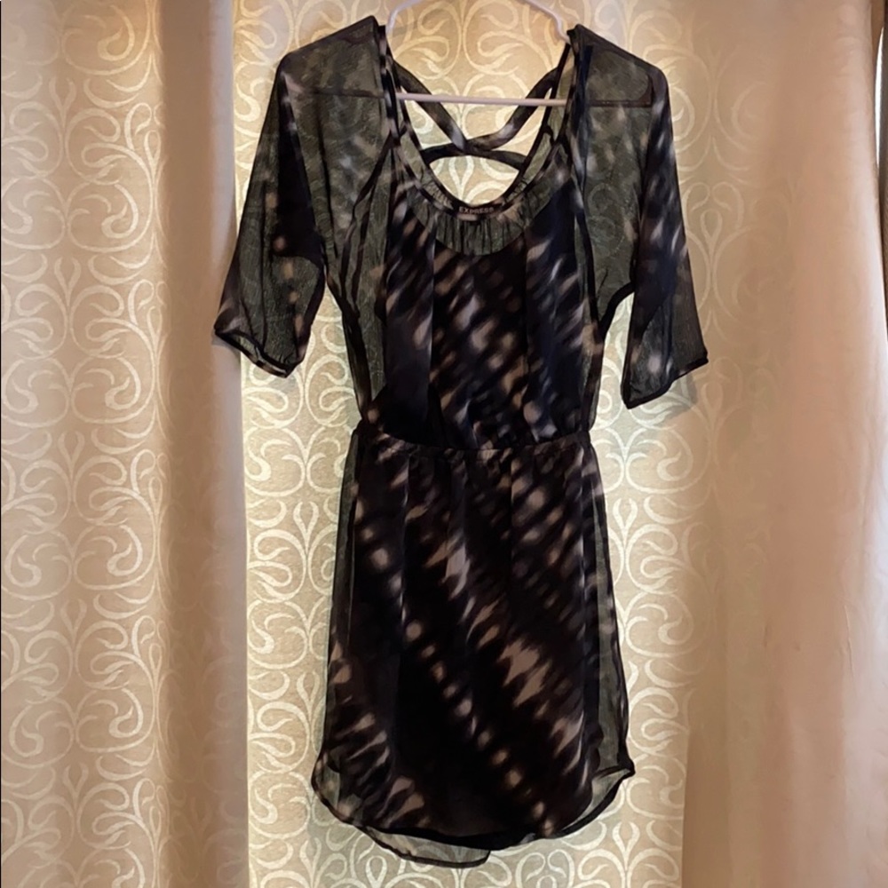 EXPRESS Sheer dress from Express xs